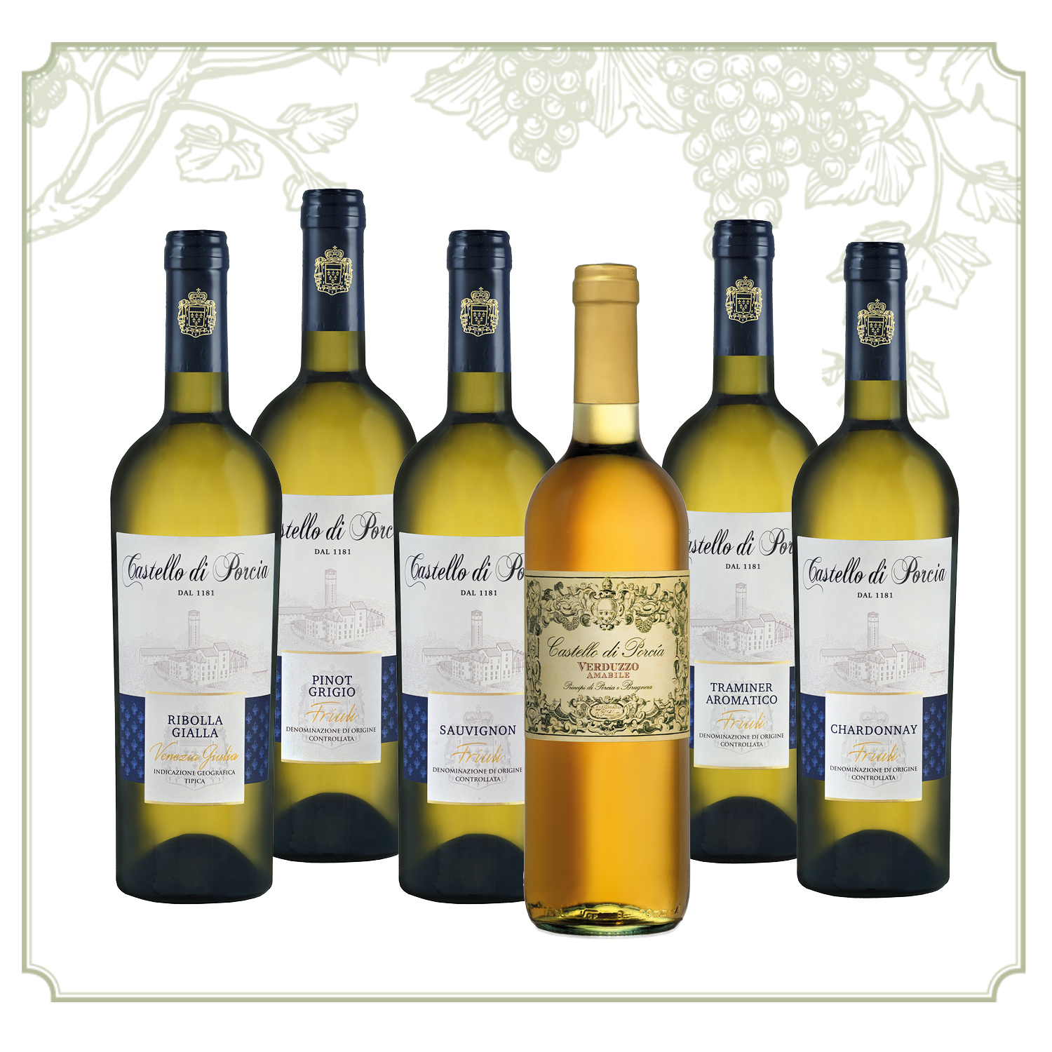 Vini Bianchi Friuliani - vendita online